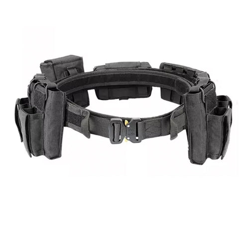 Army User Outdoor Black Hunting Tactical Law Enforcement Duty Security Traffic Police Belt