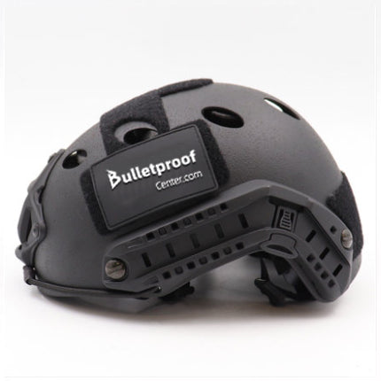 FAST PJ®High Cut Carbon Fibre Tactical Bump Helmet - Black - FAST Style Tactical Helmet - HelmetCamp.com