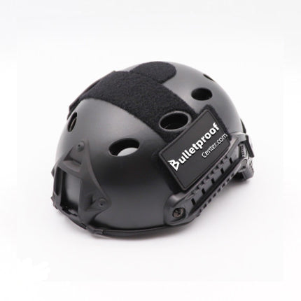 FAST PJ®High Cut ABS Tactical Bump Helmet With Built In Goggles - Black - FAST Style Tactical Helmet - HelmetCamp.com