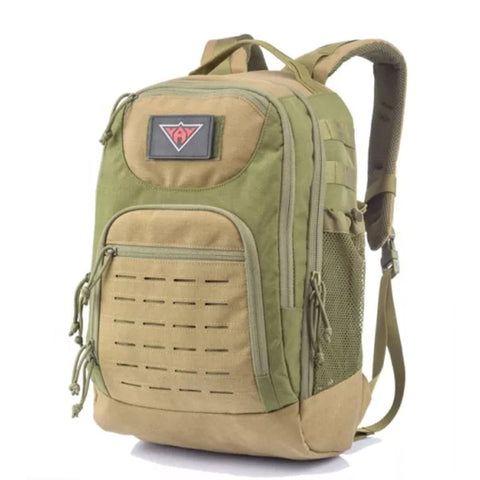 Military Tactical Laser Cutting Waterproof Backpack Hiking Travel School Laptop Backpacks