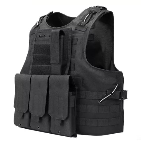 Fashion Multifunctional Adjustable Shoulder Stap Vest Packs For Hanging Accessories Tactical Vest Military Vest