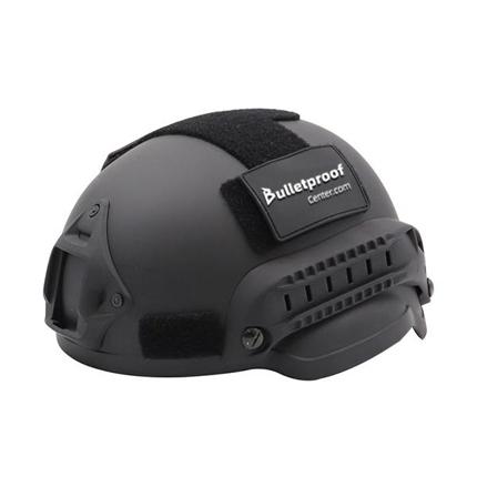 MICH BALLISTIC® NIJ Level IIIA Mid Cut Aramid Fiber Tactical Ballistic Helmet - Black - MICH2002 - HelmetCamp.com