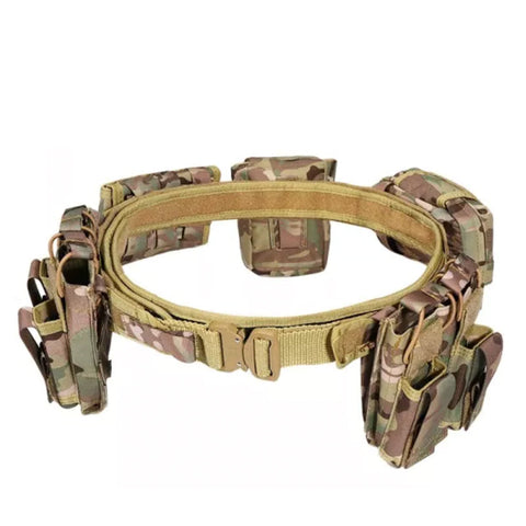 Army User Outdoor Black Hunting Tactical Law Enforcement Duty Security Traffic Police Belt