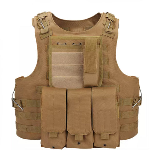 Fashion Multifunctional Adjustable Shoulder Stap Vest Packs For Hanging Accessories Tactical Vest Military Vest
