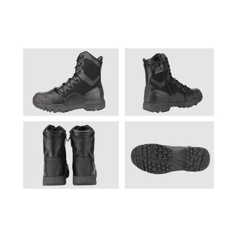 Men's Genuine Leather Shoes Wear-resistant Climbing Trekking Outdoor Hiking Boots Tactical