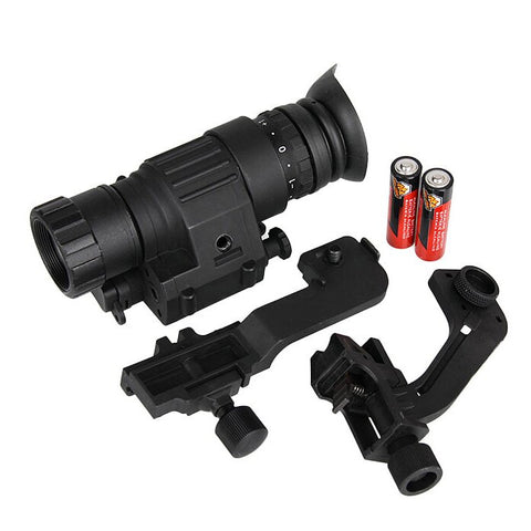 BulletproofCenter PVS-14 Digital Night Vision Goggle IR Night Vision Monocular (Includes mounting bracket)