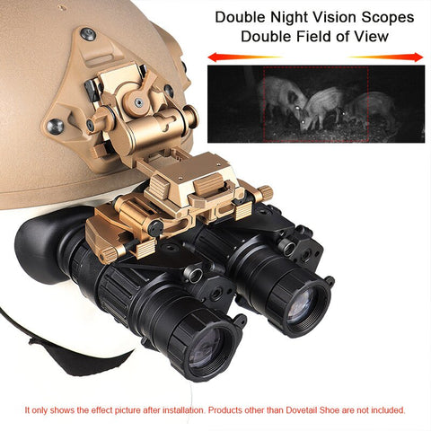 BulletproofCenter PVS-14 Digital Night Vision Goggle IR Night Vision Monocular (Includes mounting bracket)